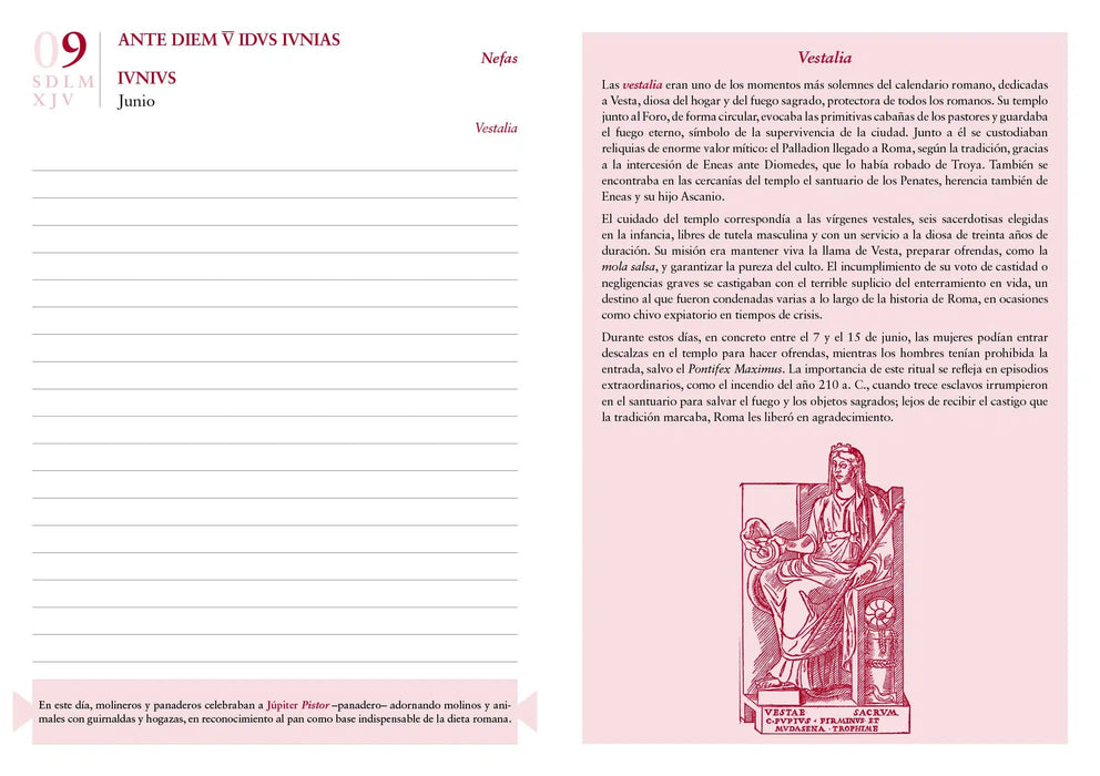 AGENDA ANTIGUA ROMA AL DÍA