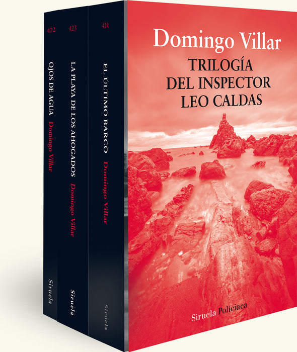 TRILOGÍA DEL INSPECTOR LEO ALDAS. OJOS DE AGUA-LA PLAYA DE LOS ABOGADOS-EL ÚLTIMO BARCO