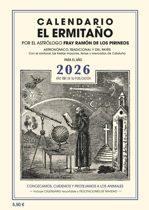 CALENDARIO EL ERMITAÑO 2026