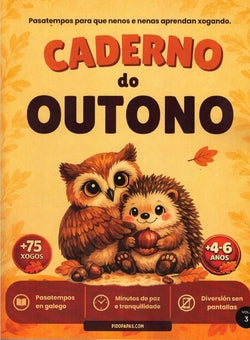 CADERNO DE OUTONO DE 4 A 6 ANOS