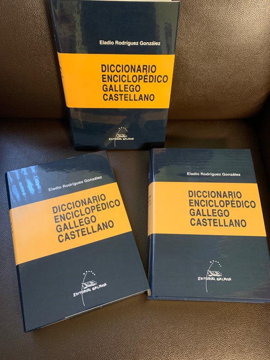 DICCIONARIO ENCICLOPEDICO GALLEGO-CASTELLANO (3 TOMOS)
