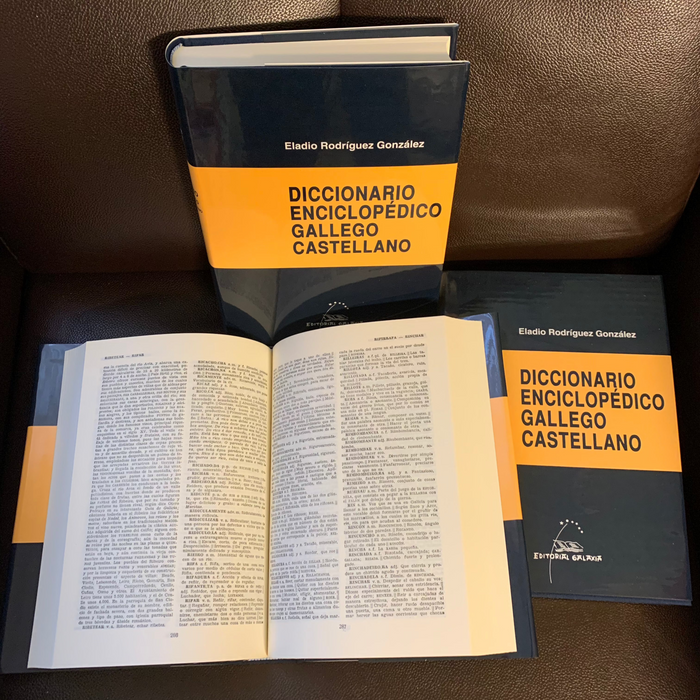 DICCIONARIO ENCICLOPEDICO GALLEGO-CASTELLANO (3 TOMOS)