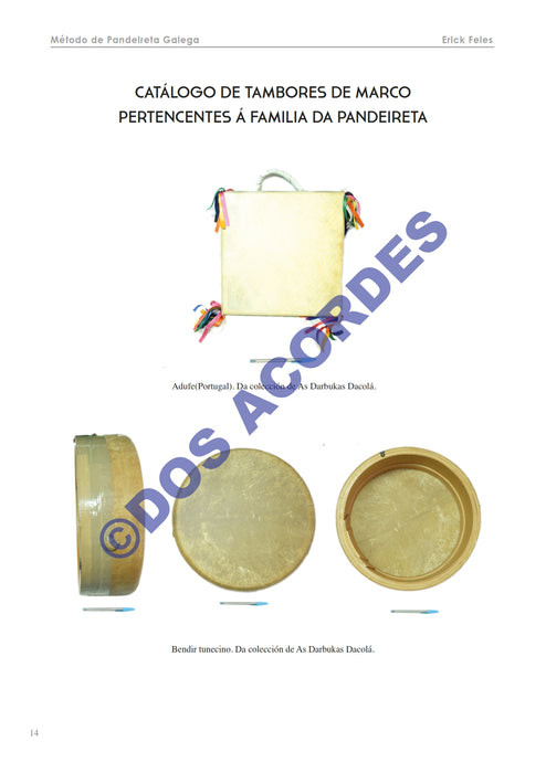 MÉTODO DE PANDEIRETA GALEGA