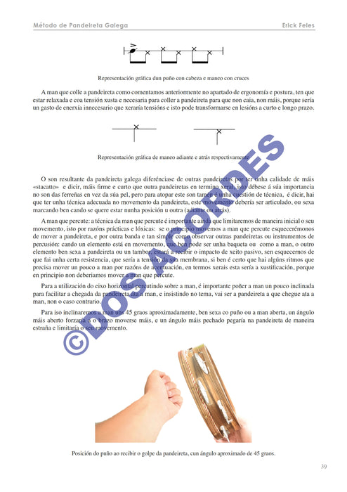 MÉTODO DE PANDEIRETA GALEGA