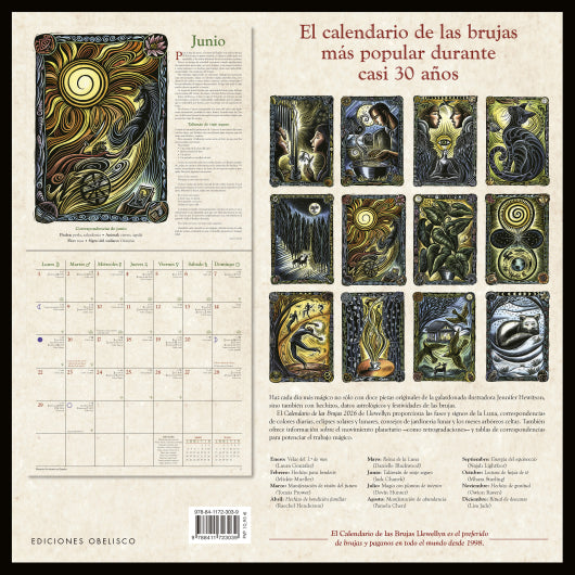 CALENDARIO DE LAS BRUJAS 2026