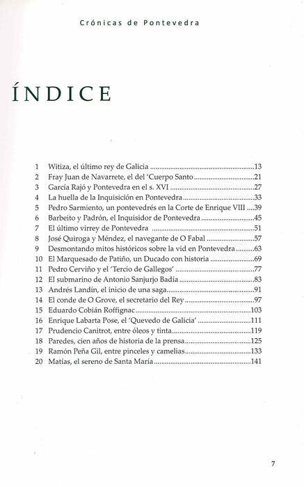 CRÓNICAS DE PONTEVEDRA III