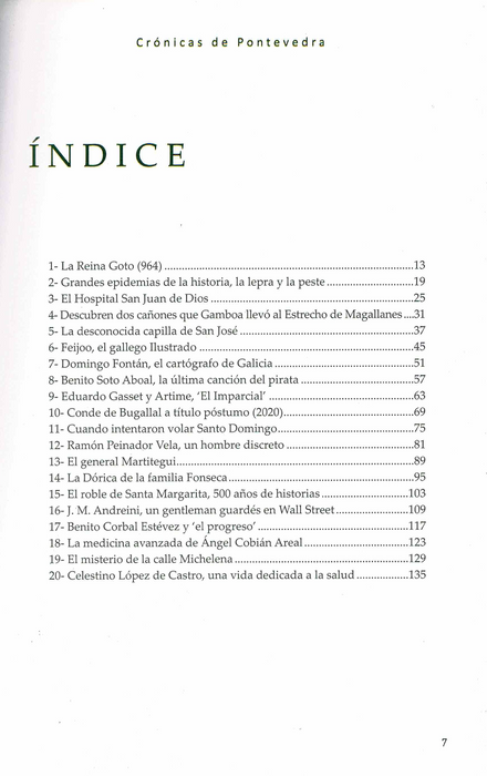 CRÓNICAS DE PONTEVEDRA IV