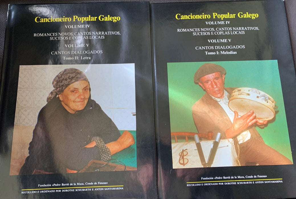 CANCIONEIRO POPULAR GALEGO  IV-V: ROMANCES NOVOS, CANTOS NARRATIVOS, SUCESOS E COPLAS LOCAIS. V: CANTOS DIALOGADOS (2 TOMOS)