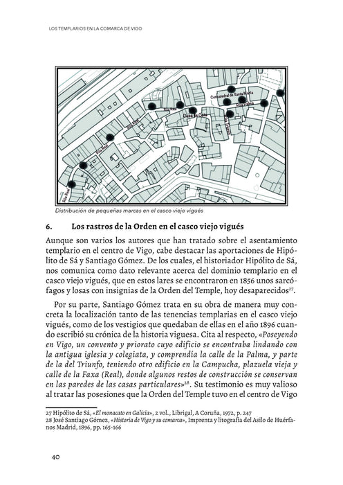 LOS TEMPLARIOS EN LA COMARCA DE VIGO