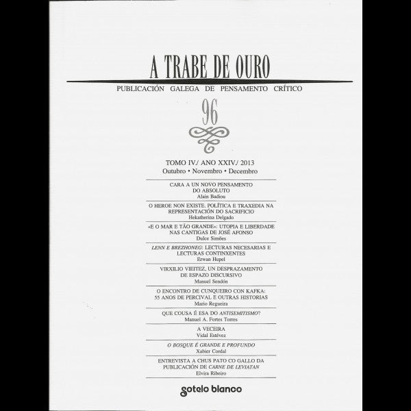 A TRABE DE OURO 103 2015