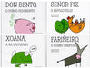OS LIBROS DA MERENDA: FARIÑEIRO, SEÑOR FIZ, DON BENTO, XOANA