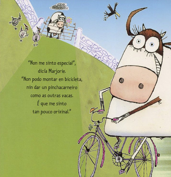 A VACA QUE PUXO UN OVO