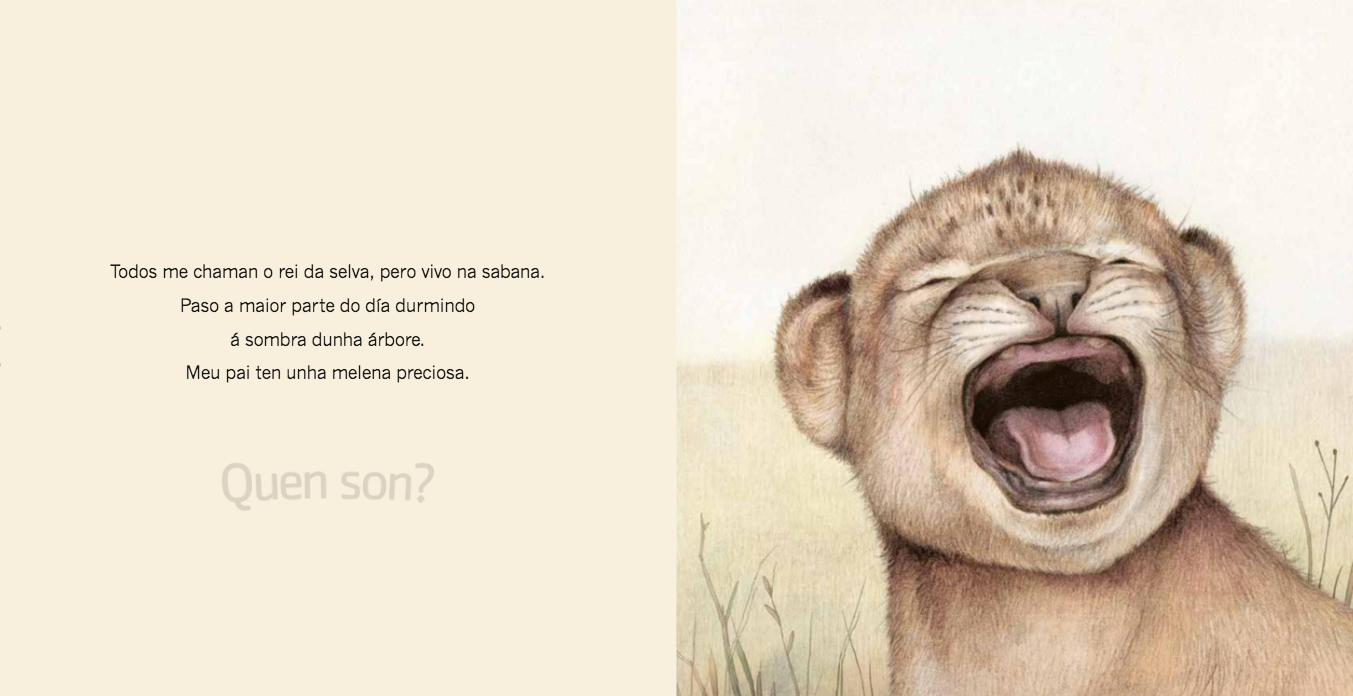 QUEN SON? CRÍAS DE ANIMAIS AFRICA