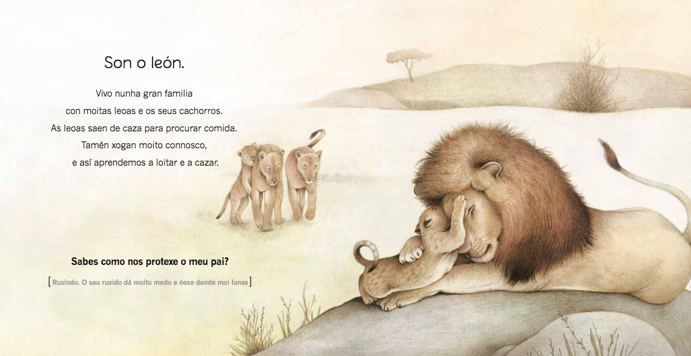 QUEN SON? CRÍAS DE ANIMAIS AFRICA