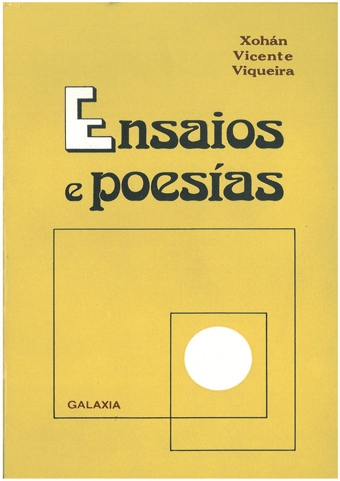 ENSAIOS E POESÍAS