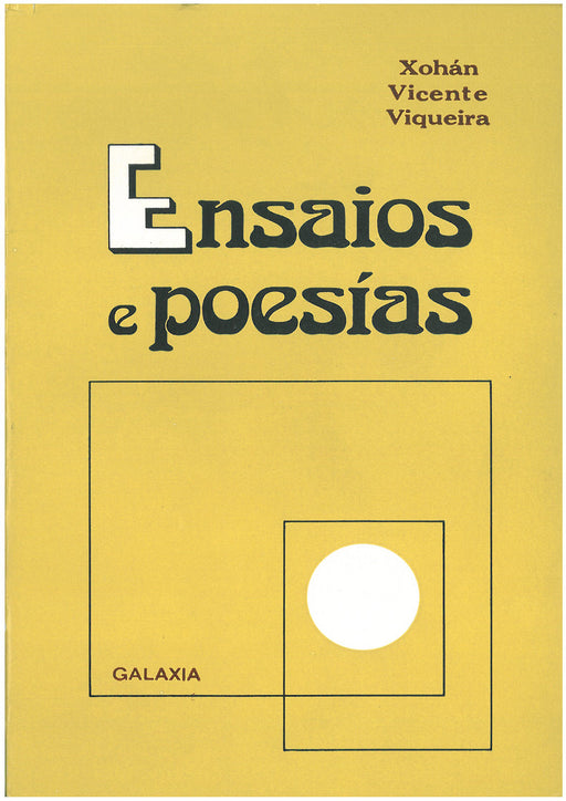 ENSAIOS E POESÍAS