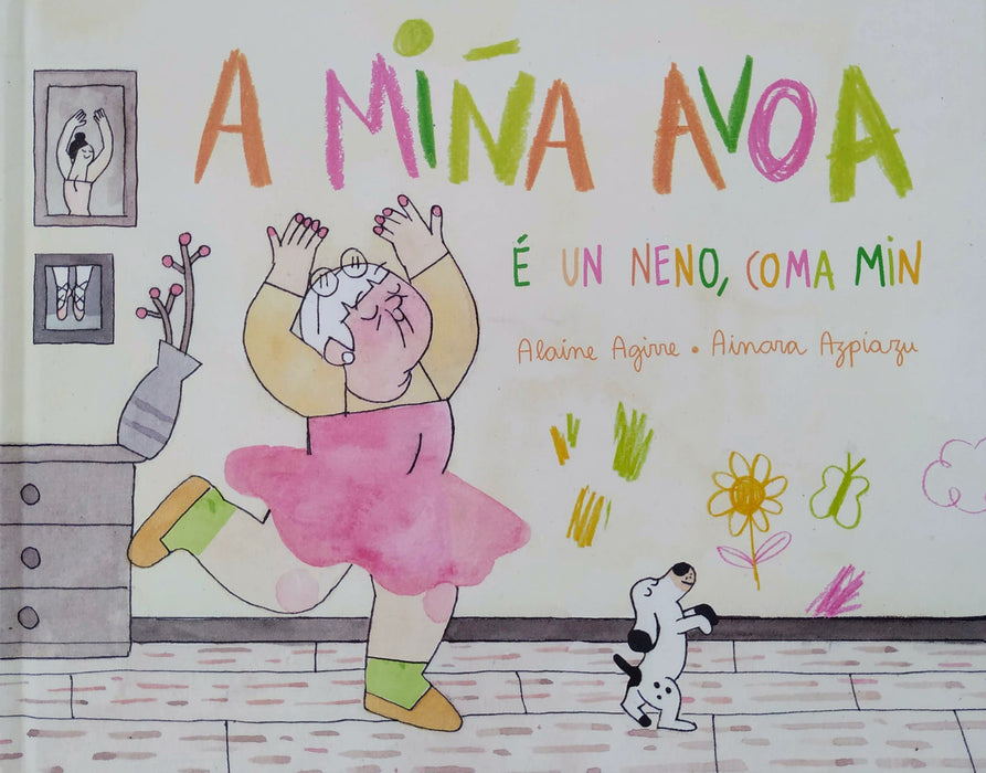 A MIÑA AVOA E UN NENO, COMA MIN