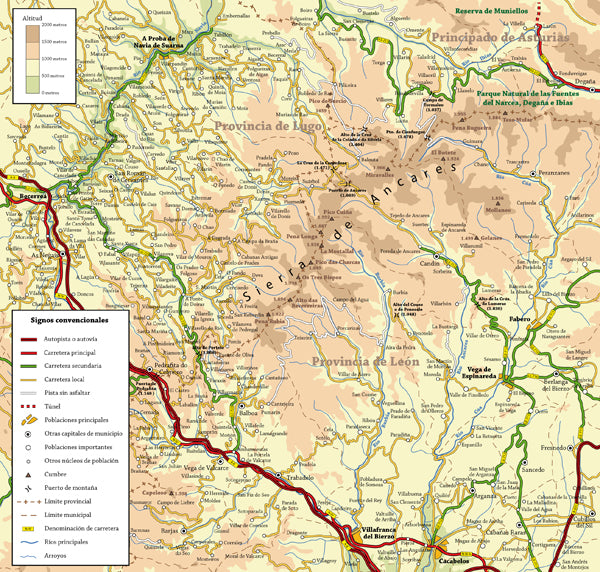 ANCARES EN COCHE Y A PIE