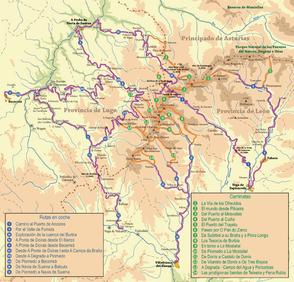 ANCARES EN COCHE Y A PIE
