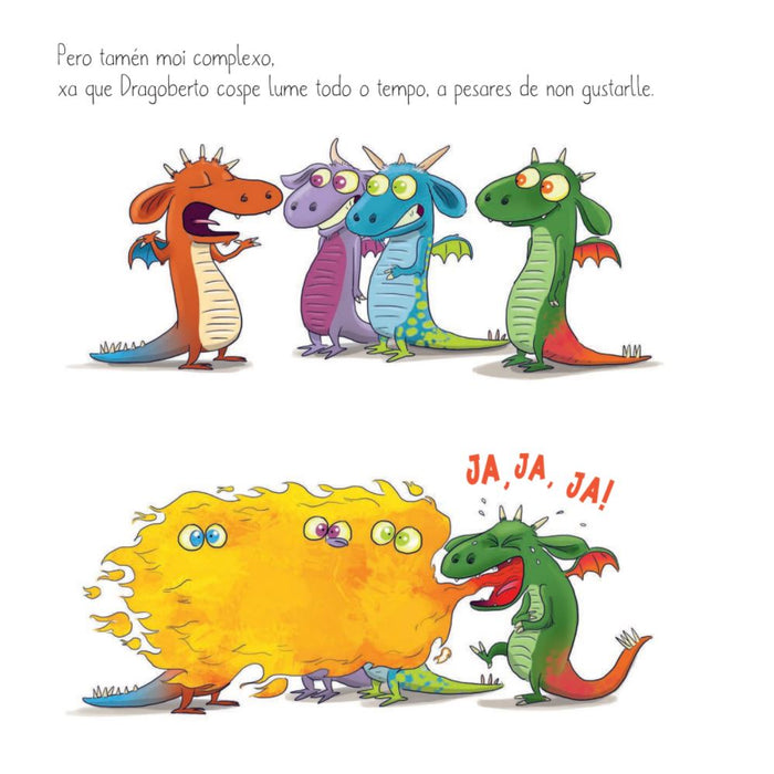 O DRAGÓN QUE NON QUERÍA CUSPIR LUME