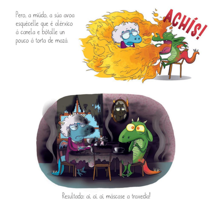 O DRAGÓN QUE NON QUERÍA CUSPIR LUME