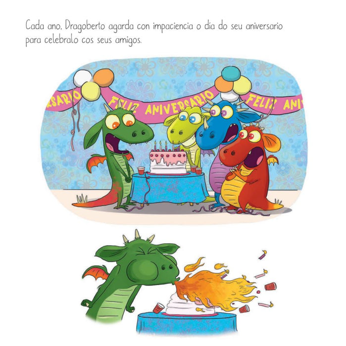 O DRAGÓN QUE NON QUERÍA CUSPIR LUME