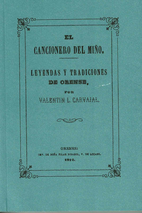 EL CANCIONERO DEL MIÑO