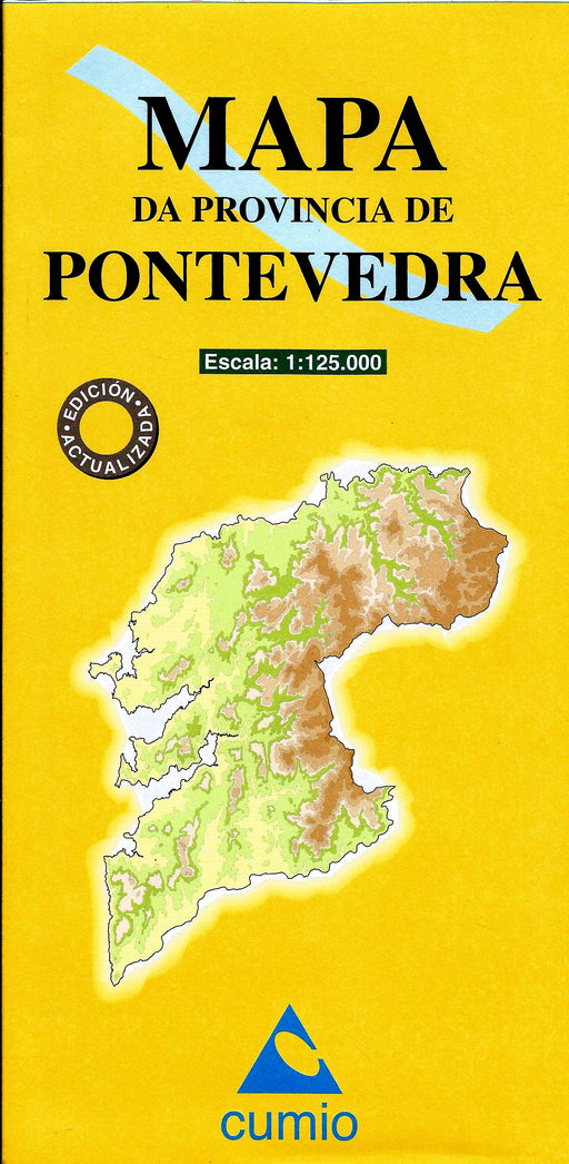 MAPA DA PROVINCIA DE PONTEVEDRA