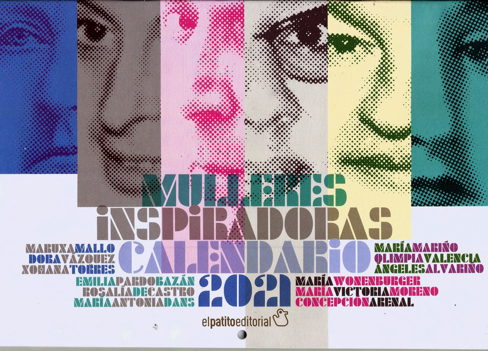 MULLERES INSPIRADORAS. CALENDARIO 2021