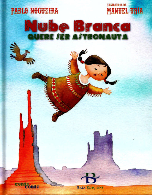 NUBE BRANCA QUERE SER ASTRONAUTA