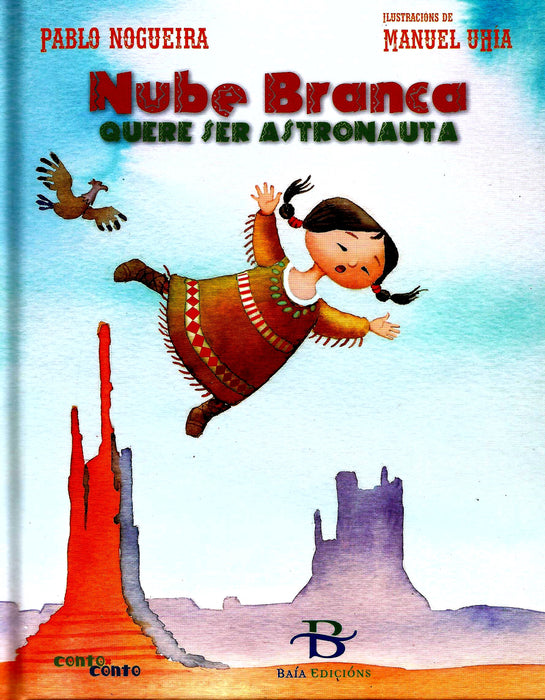 NUBE BRANCA QUERE SER ASTRONAUTA