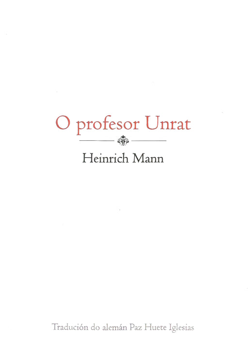 O PROFESOR UNRAT