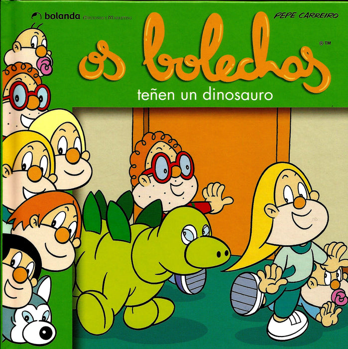 OS BOLECHAS TEÑEN UN DINOSARIO